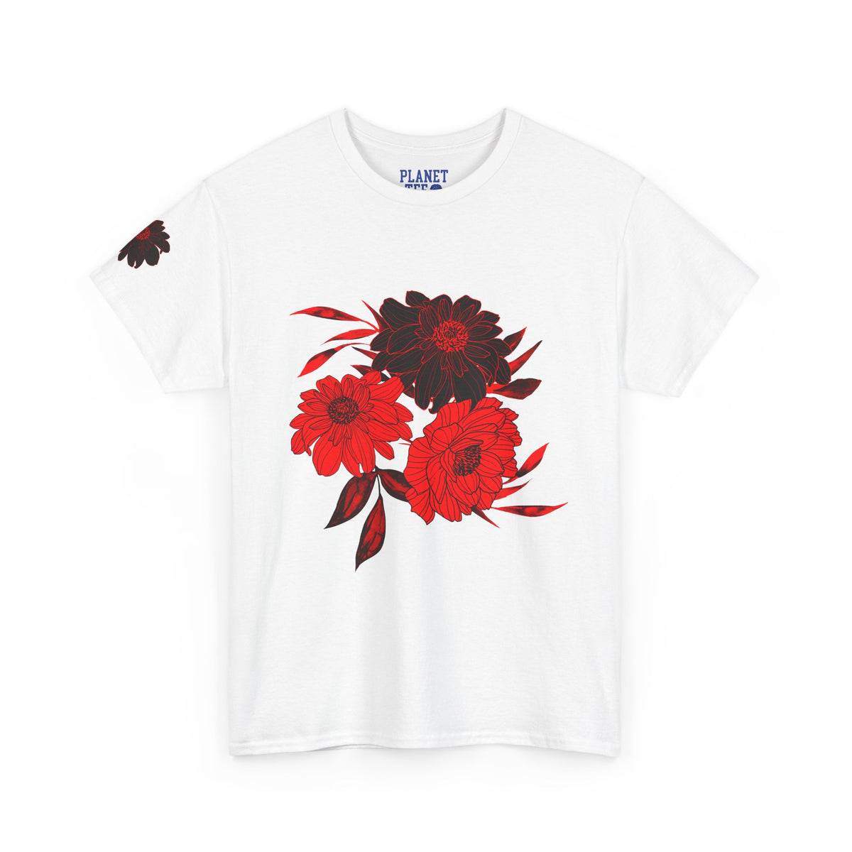 EDIT COLLECTION - Red Floral Tee