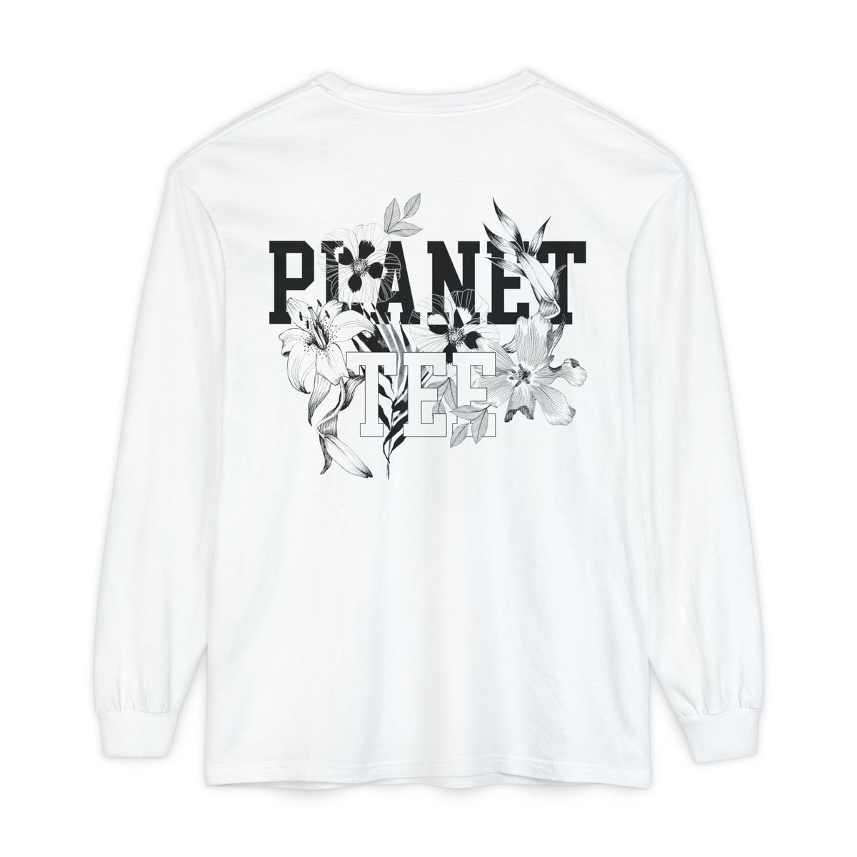 Edit II - Graphic Placement floral Long Sleeve Tee