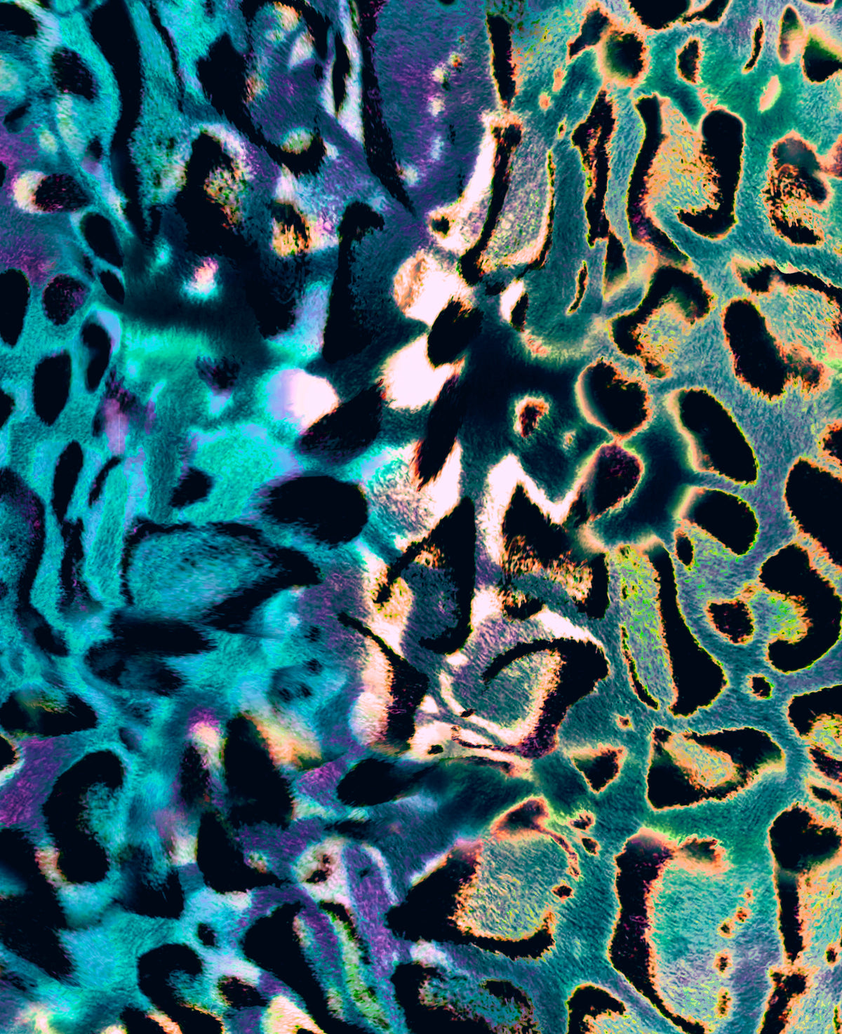 Abstract Jaguar Men's Tee