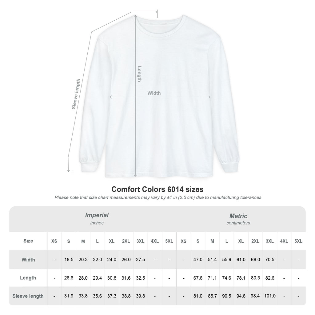 EDIT COLLECTION - Large Placement Floral Black Long Sleeve T-shirt