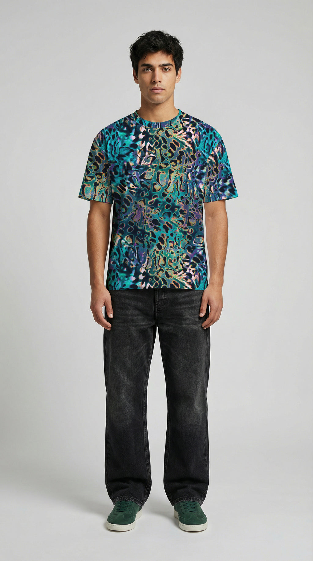 Abstract Jaguar Men's Tee