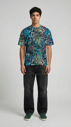 Abstract Jaguar Men's Tee