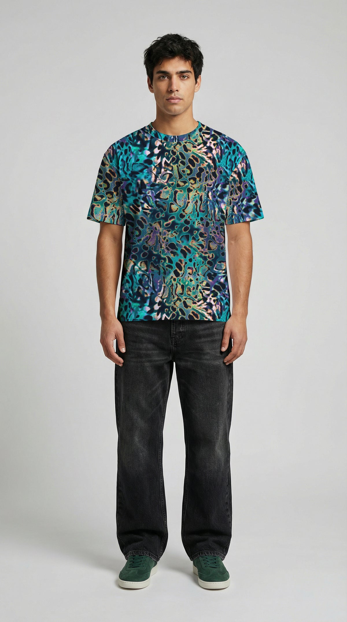 Abstract Jaguar Men's Tee