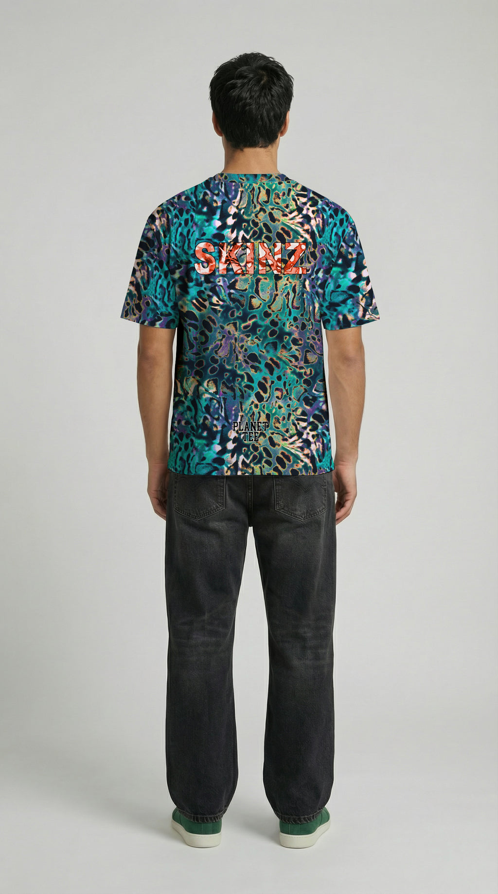 Abstract Jaguar Men's Tee