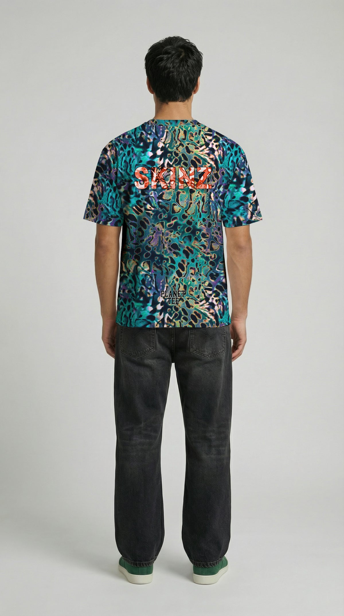 Abstract Jaguar Men's Tee