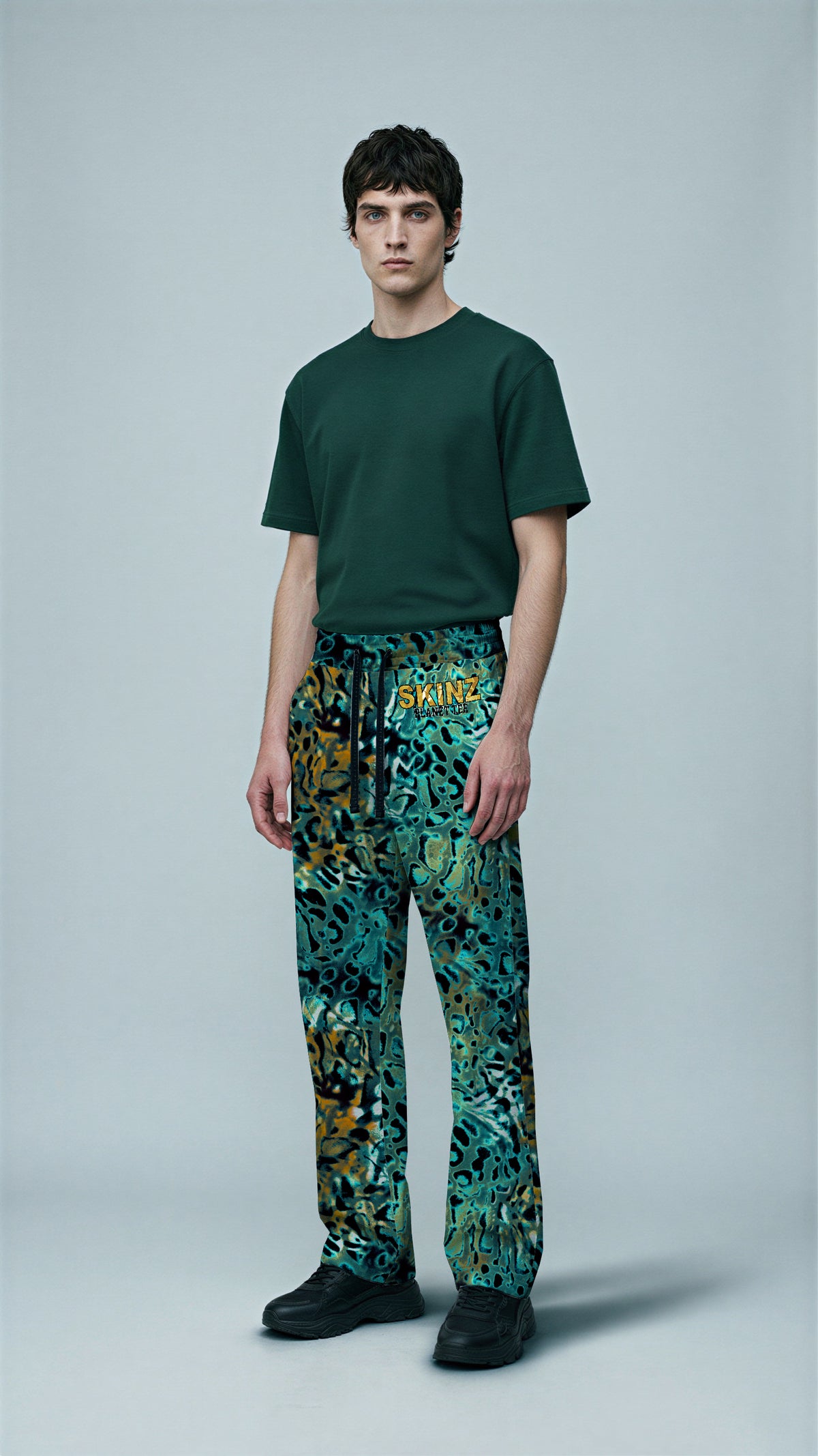 Teal Jaguar Unisex Joggers
