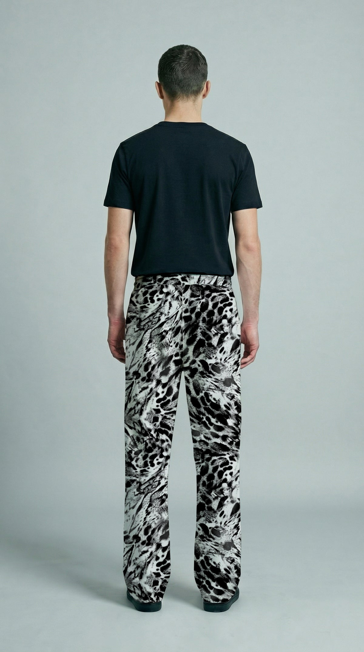 Skinz Mono Animal Print Joggers