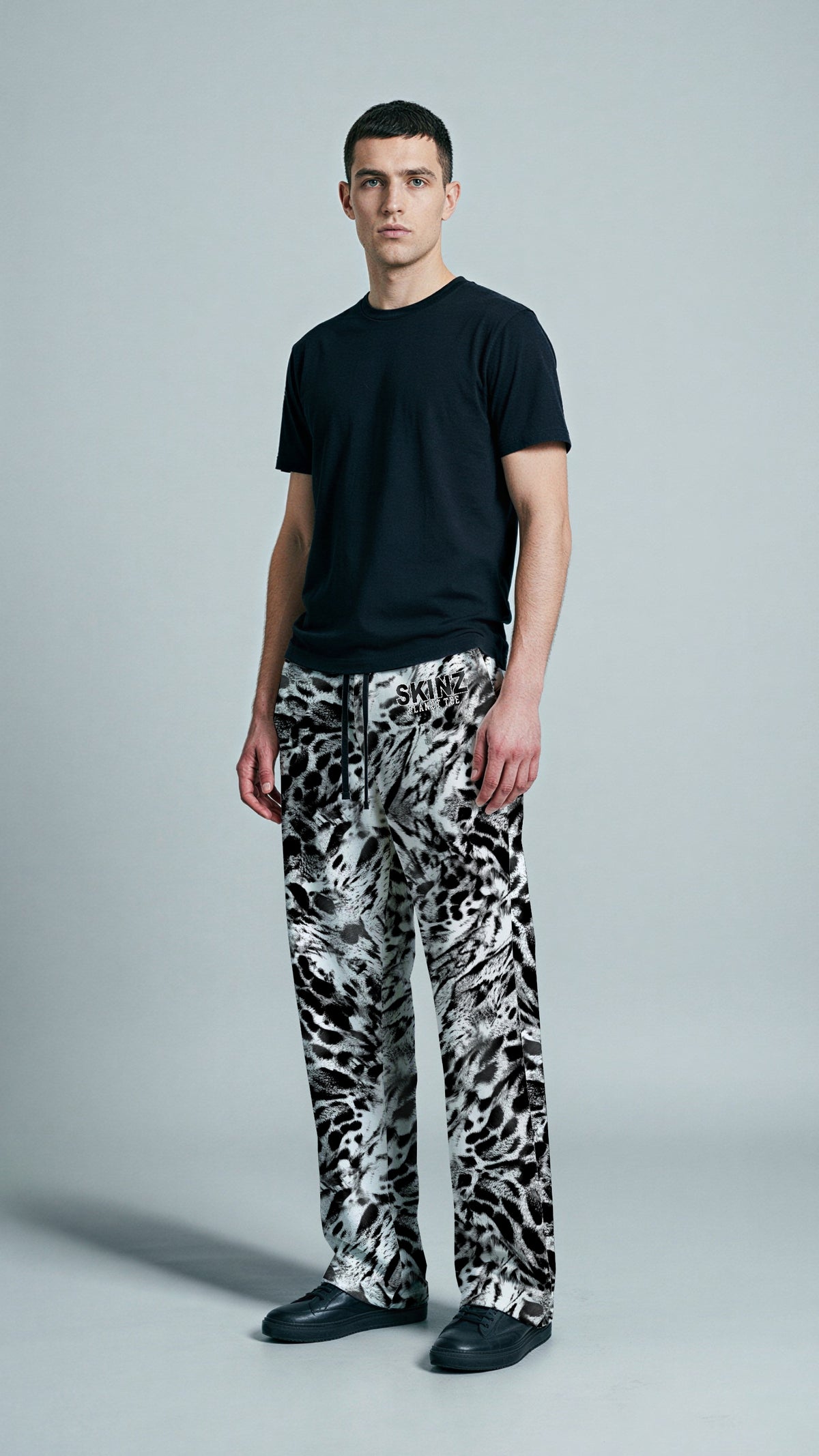 Skinz Mono Animal Print Joggers