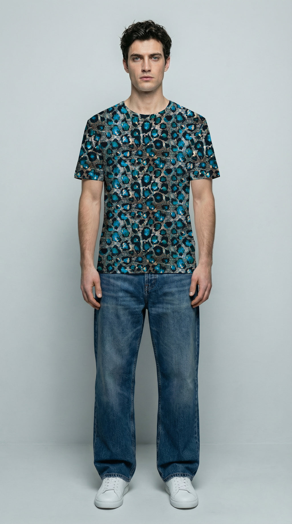 Dot Leopard Men's Tee