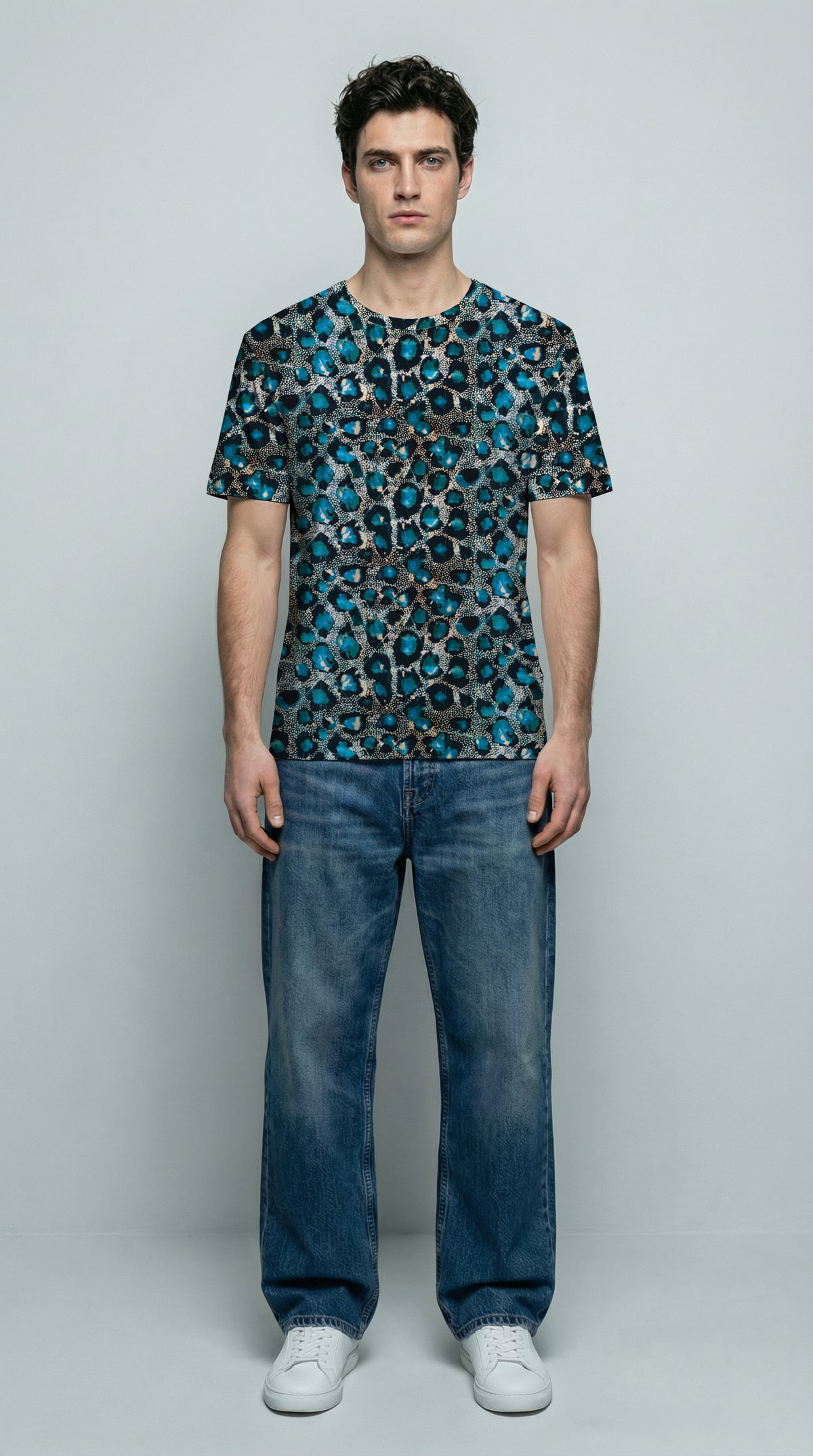 Dot Leopard Men's Tee