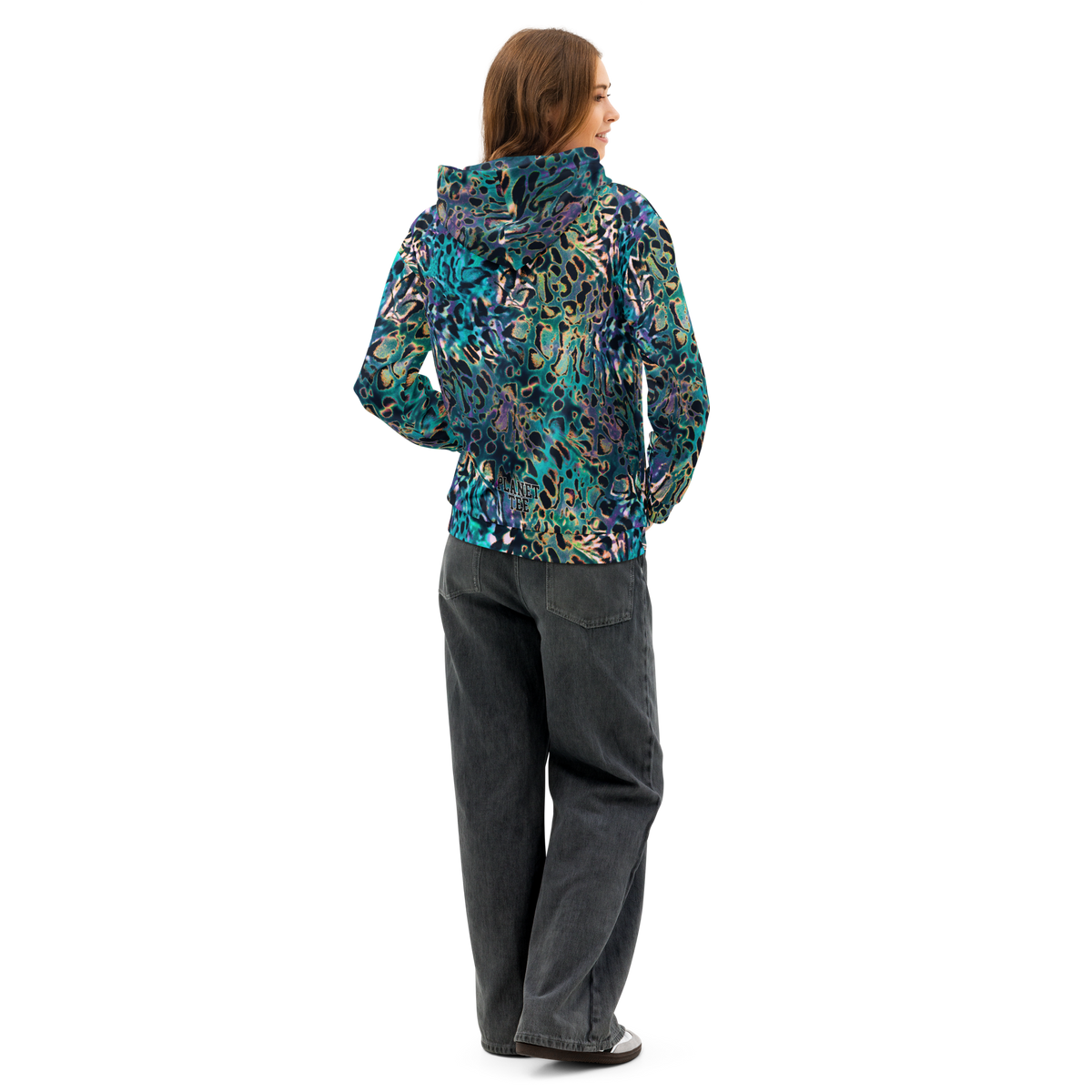 Jaguar Print Unisex Hoodie Without Logo