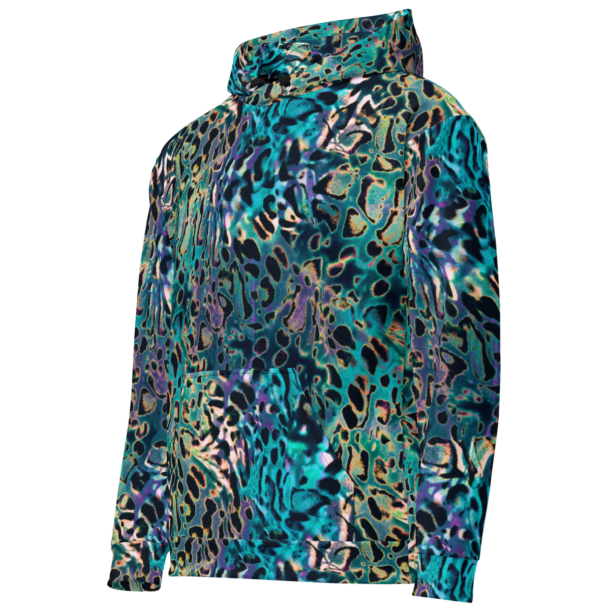 Jaguar Print Unisex Hoodie Without Logo