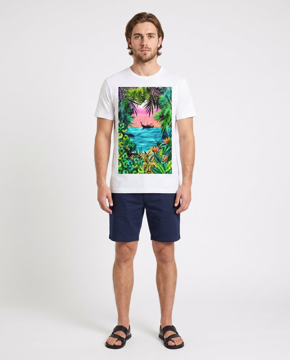 Paradise Scene Unisex Tee
