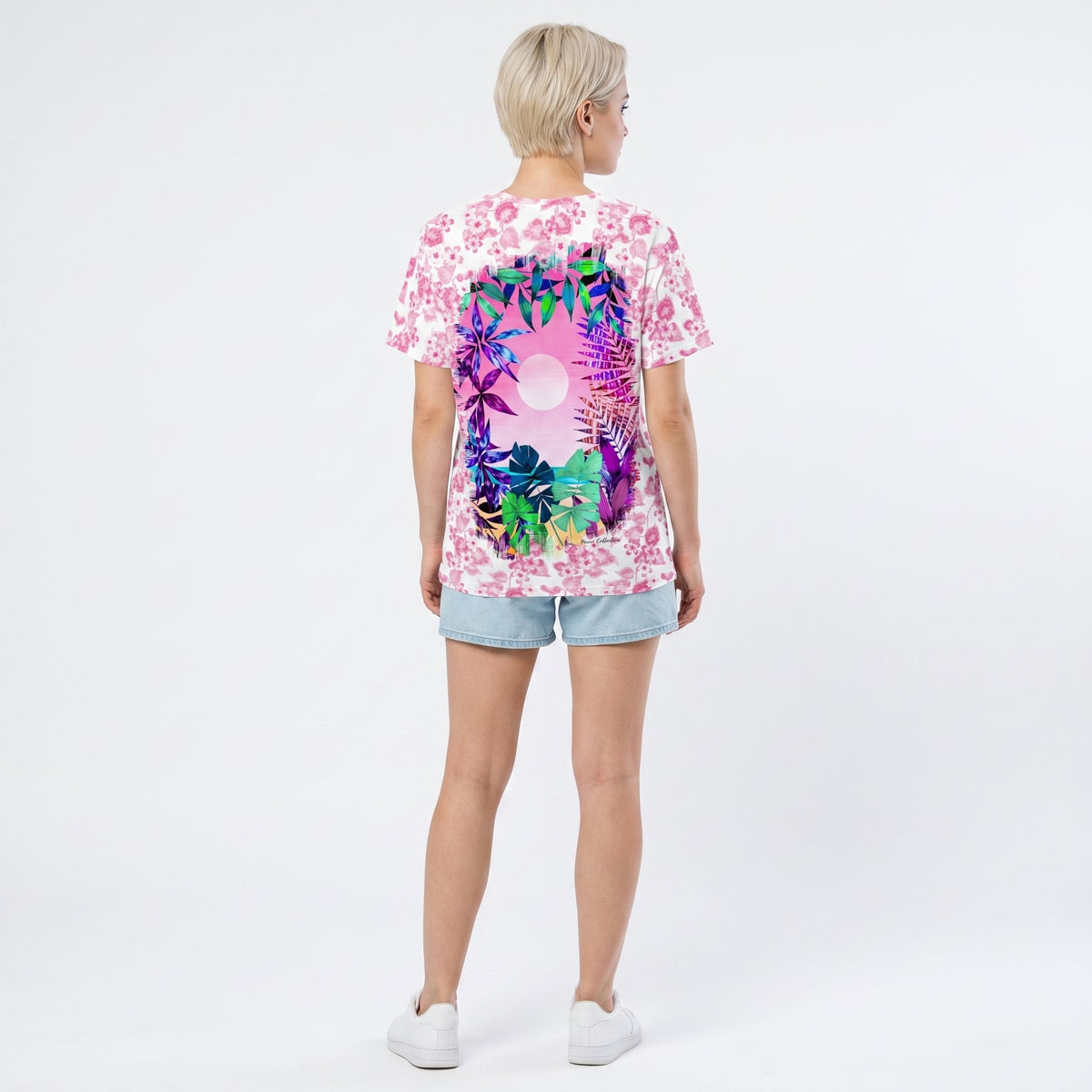 Pink Tropical Women’s Tee
